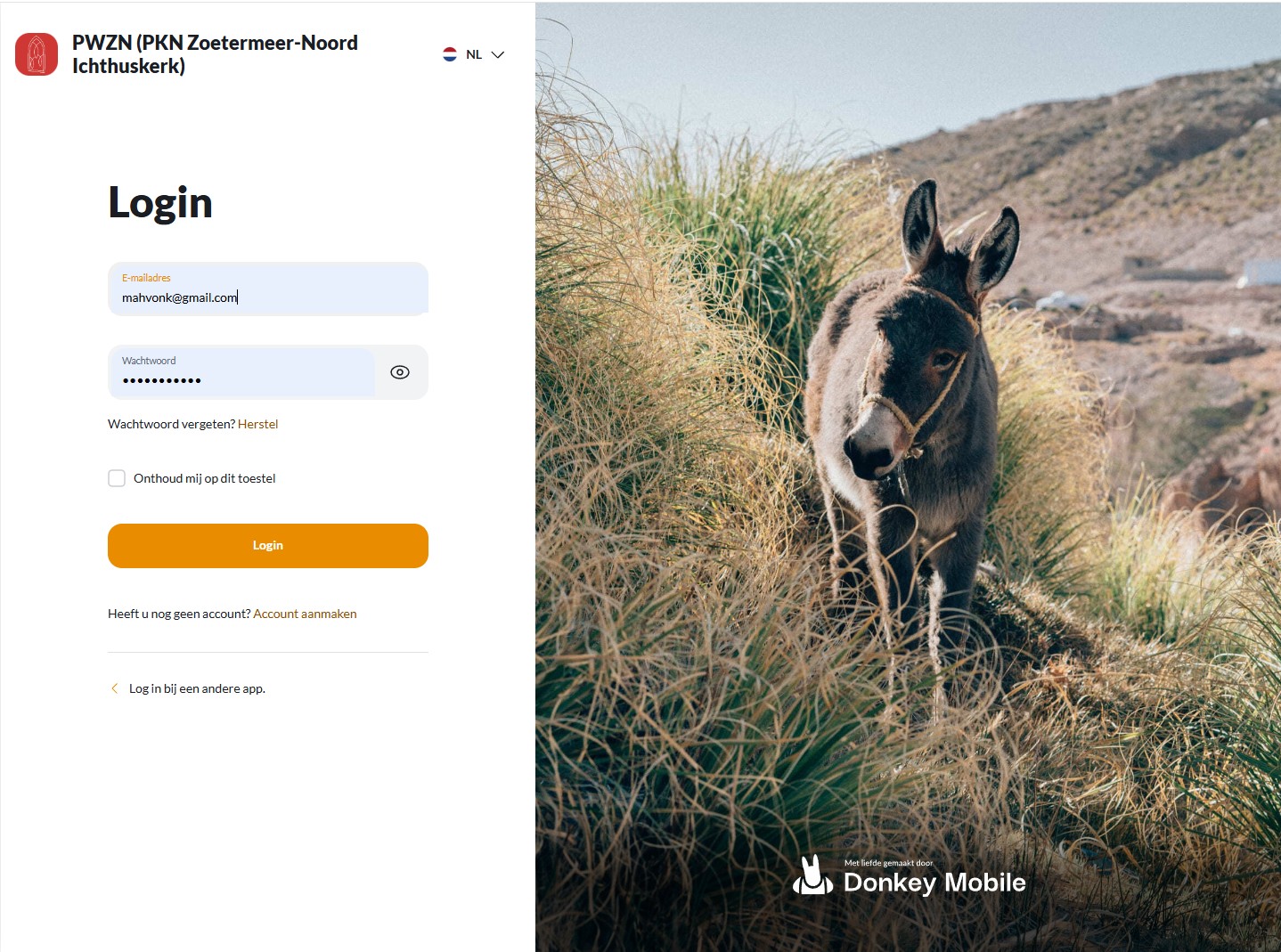 Onze Web App